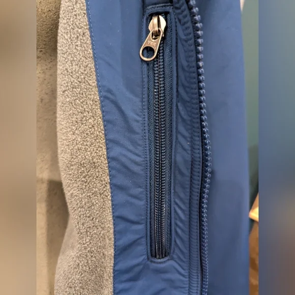 LL Bean Warm Up Jacket Fleece Lined, Water & Wind Resistant. XXL Tall - Picture 13 of 17